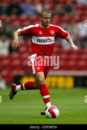 Calcio - fa Barclays Premiership - Middlesbrough v Everton - The Riverside. Lee Cattermole, Middlesbrough Foto Stock