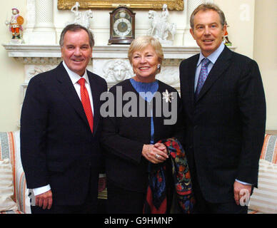 Tony Blair sedie riunione dei sindaci del Regno Unito Foto Stock