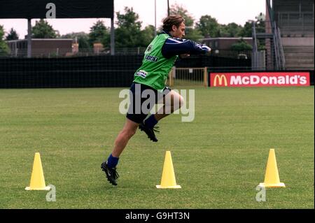 Calcio - Euro 2000 - Italia Corsi di formazione Foto Stock