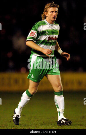 Calcio - Coca Cola Football League One - Walsall v Yeovil Town - Bescot Stadium Foto Stock