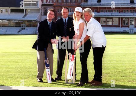 Cricket - npower Lancio di sponsorizzazione Foto Stock