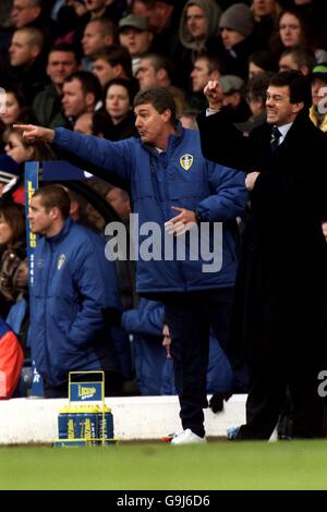 Calcio - FA Carling Premiership - Leeds United v Manchester United Foto Stock