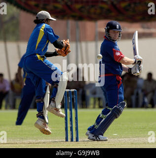 Cricket - Tour match - Rajasthan Cricket Association XI v Inghilterra - Jaipur Foto Stock