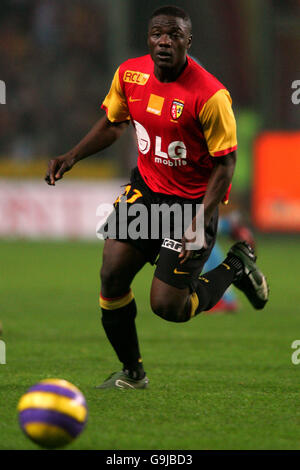 Soccer - Francese Premiere Division - Lente v Olympique Marsiglia - Stade Felix Bollaert Foto Stock