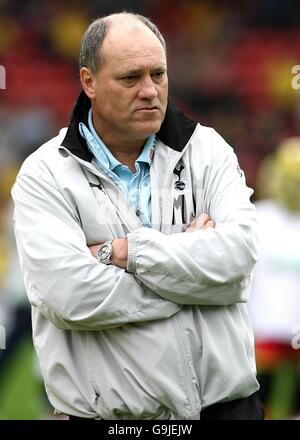 Calcio - fa Barclays Premiership - Watford v Tottenham Hotspur - Vicarage Road. Martin Jol, responsabile di Tottenham Hotspur Foto Stock