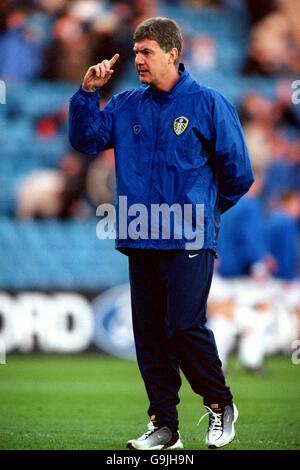 Calcio - UEFA Champions League - Quarter Final - Leeds United contro Deportivo la Coruna. Brian Kidd, Leeds United First team coach Foto Stock