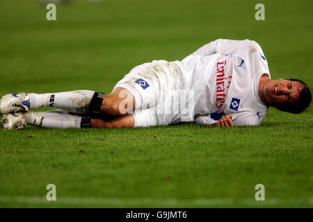 Calcio - Bundesliga tedesca - VfB Stuttgart v Hamburg - Stadio Gottlieb-Daimler Foto Stock