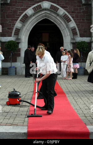 Michael Flatley wedding Foto Stock