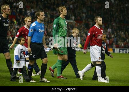 Soccer - UEFA Champions League - Gruppo F - Manchester United v FC Copenhagen - Old Trafford Foto Stock