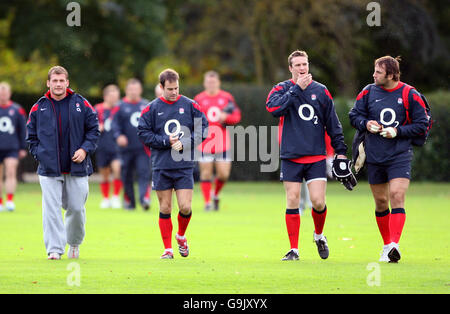 Rugby Union - Investec Challenge serie d'autunno 2006 - Inghilterra v Nuova Zelanda - Formazione aperto - Abbazia di Bisham Foto Stock