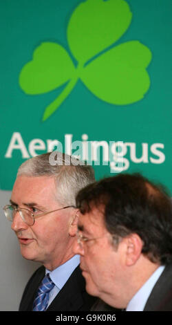 Aer Lingus Chief's motivo su Ryanair offerta Foto Stock