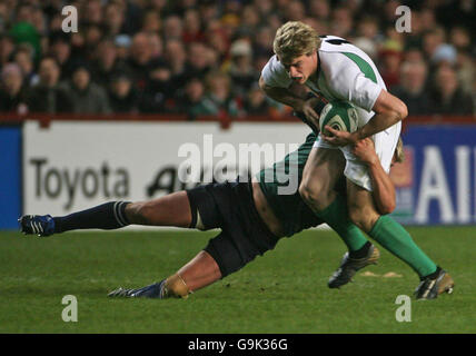 Rugby Union - International - Irlanda v Sud Africa - Lansdowne Road Foto Stock