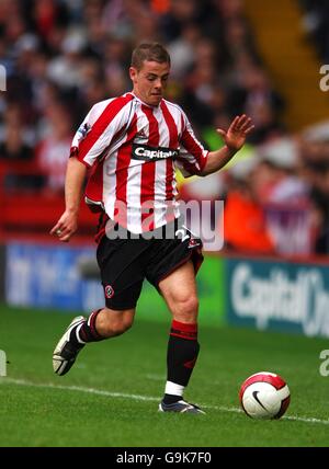 Calcio - fa Barclays Premiership - Sheffield United v Chelsea - Bramall Lane. Chris Armstrong, Sheffield United Foto Stock