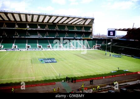 Rugby Union - Lloyds TSB Six Nations Championship - Inghilterra / Francia. Vista generale di Twickenham, sede della English Rugby Union Foto Stock