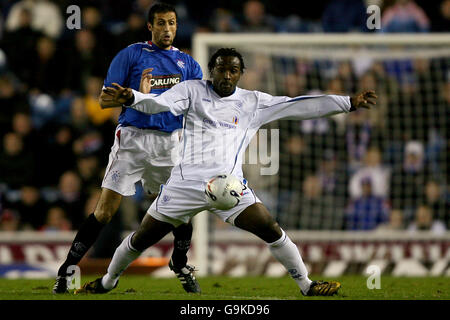 Soccer - CIS Cup - Quarti di Finale - Rangers v St Johnstone - Ibrox Foto Stock