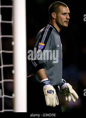 Calcio - CIS Cup - Quarter Final - Rangers v St Johnstone - Ibrox. Bryn Halliwell, St Johnstone Foto Stock