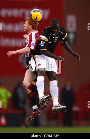 Calcio - FA Barclays Premiership - Sheffield Regno v Charlton Athletic - Bramall Lane Foto Stock