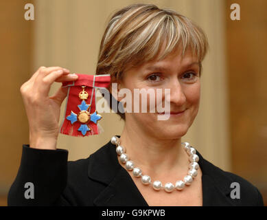 Investiture a Buckingham Palace Foto Stock