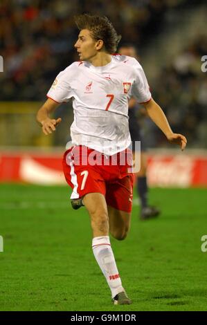 Calcio - Internazionale amichevole - Svizzera / Brasile - St Jakob Park. Eusebiusz Smolarek, Polonia Foto Stock