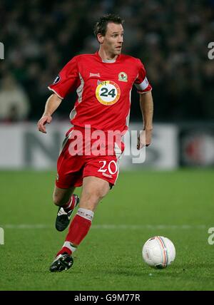 Calcio - Coppa UEFA - Gruppo E - Feyenoord v Blackburn Rovers - De Kuip Stadium Foto Stock