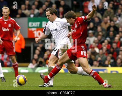 Calcio - FA Barclays Premiership - Liverpool v Bolton Wanderers - Anfield Foto Stock