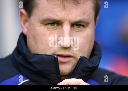 Calcio - fa Barclays Premiership - Wigan Athletic v Blackburn Rovers - il JJB Stadium. Paul Jewell, responsabile di Wigan Athletic Foto Stock