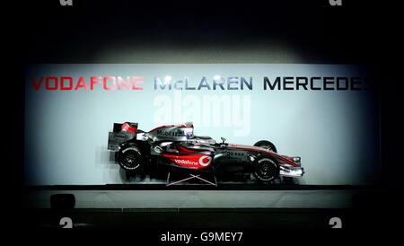 Auto - Vodafone McLaren lancio - Valencia Foto Stock