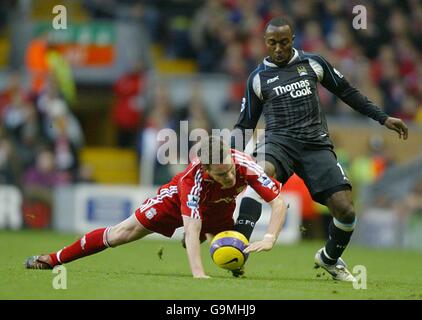 Calcio - FA Barclays Premiership - Liverpool v Manchester City - Anfield Foto Stock