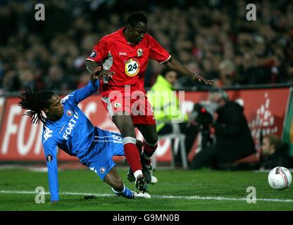 Calcio - Coppa UEFA - Gruppo E - Feyenoord v Blackburn Rovers - De Kuip Stadium Foto Stock