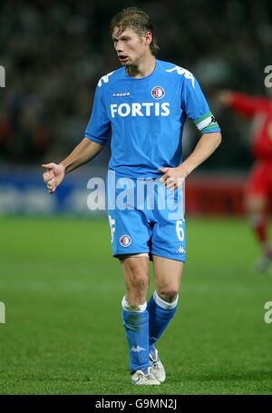 Calcio - Coppa UEFA - Gruppo E - Feyenoord v Blackburn Rovers - De Kuip Stadium Foto Stock