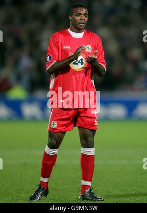 Calcio - Coppa UEFA - Gruppo E - Feyenoord v Blackburn Rovers - De Kuip Stadium Foto Stock