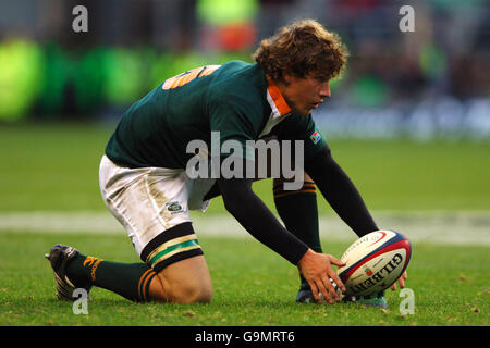 Rugby Union - Investec Challenge Autumn Series 2006 - Inghilterra / Sud Africa - Twickenham. Francois Steyn, Sudafrica Foto Stock