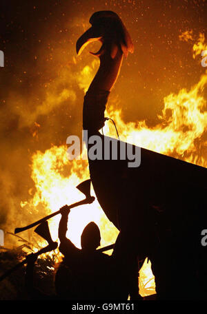 Hogmany iniziano le celebrazioni in Edinburgh Foto Stock