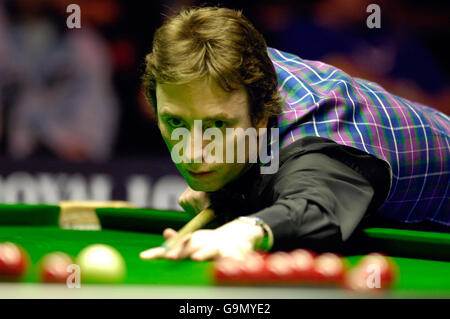 Snooker - SAGA Insurance Masters 2007 - Wembley Arena. Ken Doherty in azione durante LA SAGA Insurance Masters 2007 alla Wembley Arena, Londra. Foto Stock