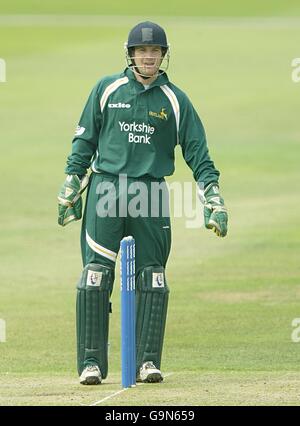 Cricket - Cheltenham e Gloucester Trophy - Nottinghamshire v Northamptonshire - Trent Bridge Foto Stock