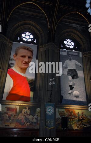 Calcio - PFA Centenario lancio - Manchester Town Hall Foto Stock