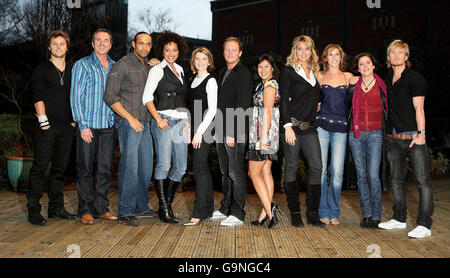 Soapstar Superstar photocall - Manchester Foto Stock