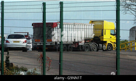 Influenza aviaria in Turchia farm Foto Stock