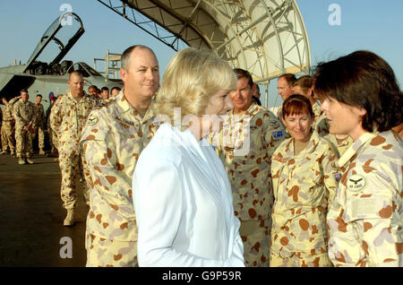 Carlo e Camilla tour del medio oriente Foto Stock