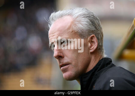 Il manager di Wolverhampton Wanderers Mick McCarthy durante la vittoria contro Leeds United durante la partita del Coca-Cola Championship al Molineux, Wolverhampton. Foto Stock