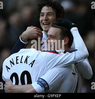 Calcio - FA Barclays Premiership - Bolton Wanderers v Fulham - Il Reebok Stadium Foto Stock