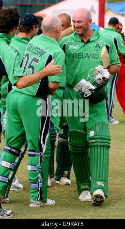 Cricket - ICC Cricket World Cup 2007 - Irlanda v Canada- Warm Up Match - Sir Frank Worrell Memorial Massa - Trinidad Foto Stock