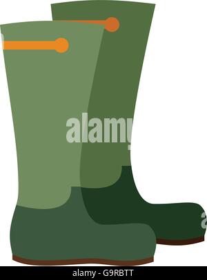 Caccia icona scarponi Illustrazione Vettoriale