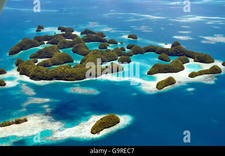 1000 isole, Palau, Micronesia, arcipelago di Bismarck Foto Stock