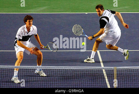 Tennis - Coppa Davis - Zona euro-africano - Gruppo uno - Gran Bretagna v Holland - NEC - Birmingham Foto Stock