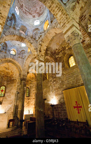 San Cataldo, chiesa, arabo-normannic, del XII secolo, Palermo, Sicilia, Italia, Europa / Palermo Foto Stock