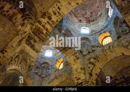 San Cataldo, chiesa, arabo-normannic, del XII secolo, Palermo, Sicilia, Italia, Europa / Palermo Foto Stock