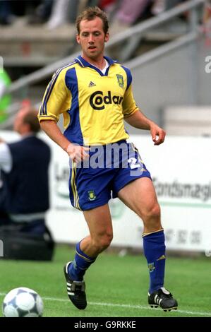 Calcio - amichevole - Brondby v Aberdeen. Thomas Lindrup, Brondby Foto Stock