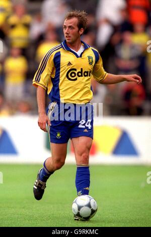 Calcio - amichevole - Brondby v Aberdeen. Thomas Lindrup, Brondby Foto Stock