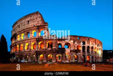 Colosseo, Roma, Lazio, Italia, Europa / Roma Foto Stock